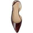thumbnail image 5 of Journee Womens Daphnne Sling Back Pointed Toe Flats, Widths Available, 5 of 10