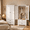 White, variant on Aiho Armoire Wardrobe Closet with Mirror Door, 66" Wardrobe Cabinet with 2 Drawers and Hanging Rod, Clothing Storage Cabinet Closet with Mirror for Bedroom - White