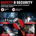 thumbnail image 4 of Bell+Howell TacLight Max LED 500 Lumens Tactical Flashlight, 3 Pack, 4 of 9