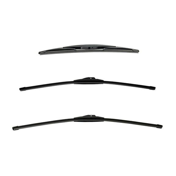 Geelife Tech & Exact For 16-18 Honda Pilot Windshield Wiper Blade Front & Rear 3pc Set
