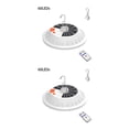 thumbnail image 3 of Billuyoard Lámpara de Camping con carga Solar, equipo de iluminación, luces colgantes, luz de tienda recargable de emergencia, dispositivo de 60LED solares 60W Con mando 2piezas, 3 of 6