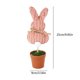 thumbnail image 3 of Decoraciones de Pascua, Adornos de Pascua, Regalos de Pascua Decoración cómoda para macetas de Pascua Adornos tejidos, 3 of 8