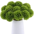 thumbnail image 2 of Flores artificiales de crisantemos Rowfad Green (12 unidades), 2 of 8