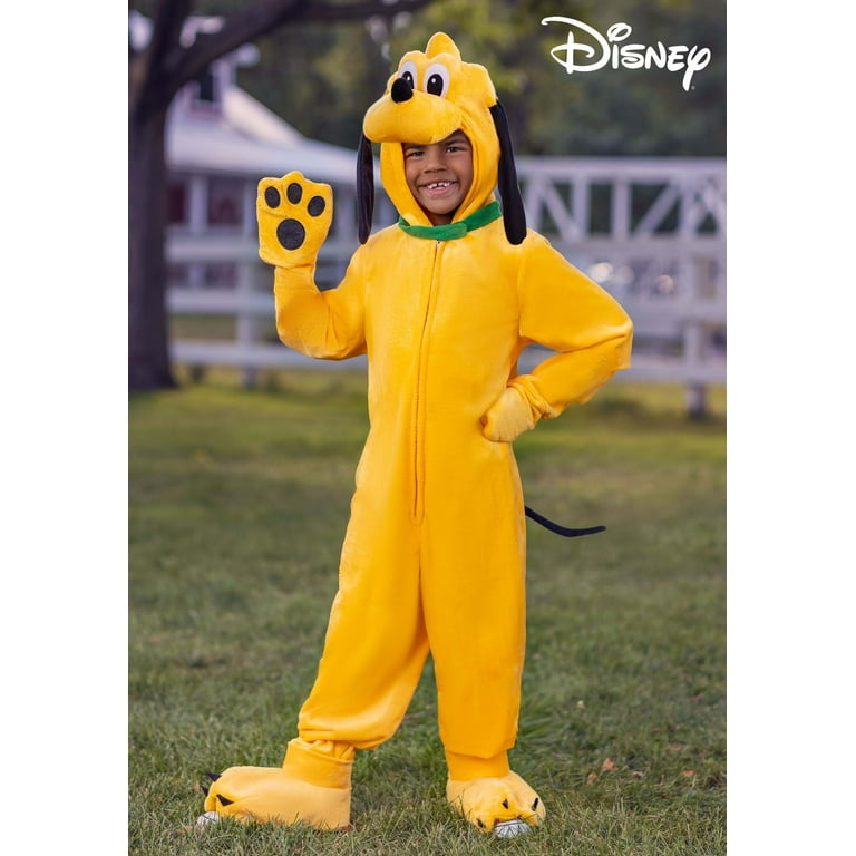 Disney Halloween Pluto Costume for Kids with Soft Velour Fabric