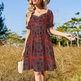 thumbnail image 3 of Kuna Mola Pattern Sleeveless Dress dresses summer, 3 of 7