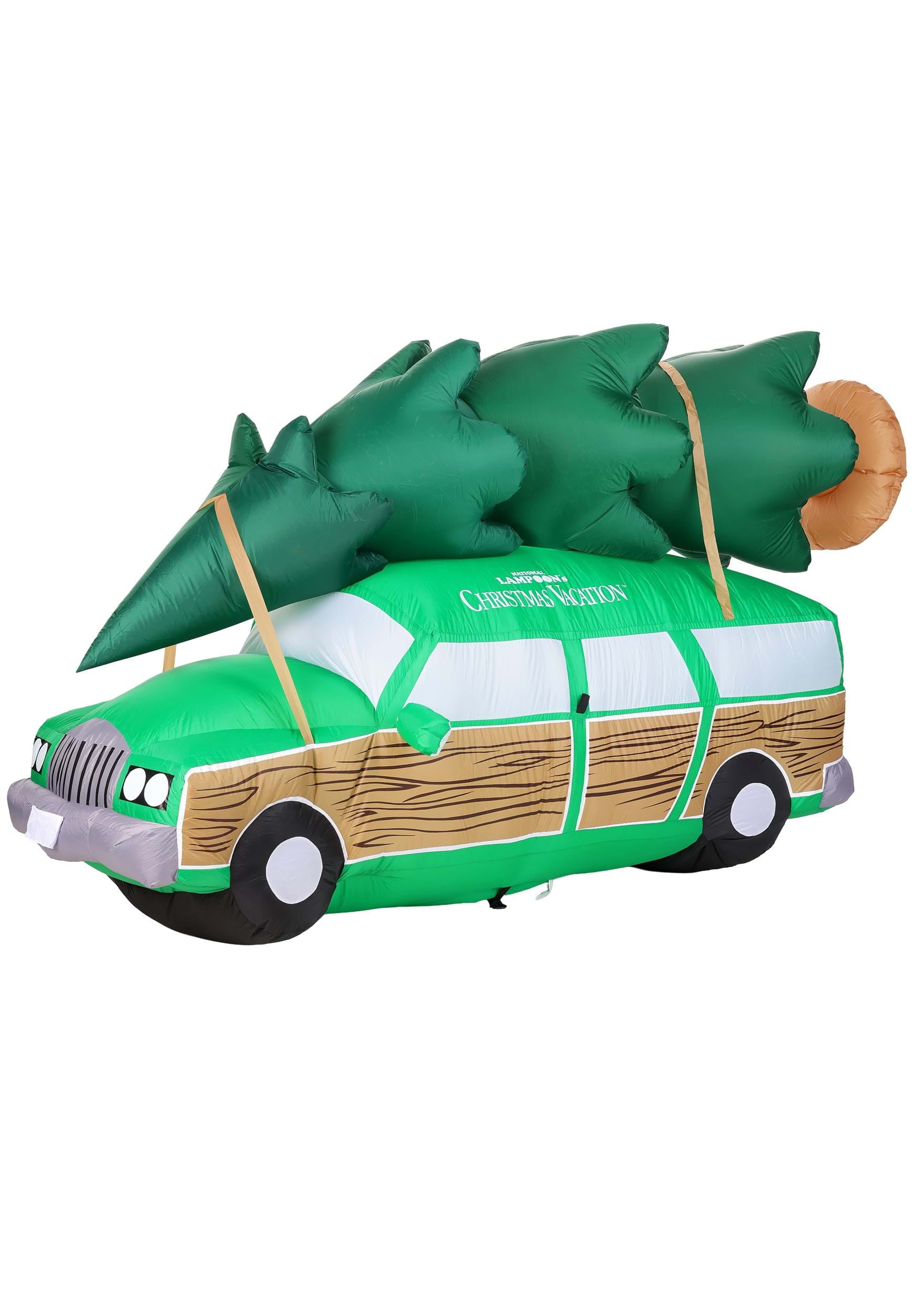 National Lampoons 8 Ft. Christmas Vacation Station Wagon Airblown