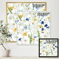 thumbnail image 4 of Designart Wildflowers Chamomile and Clover Bell II FLOAT FRAME WALL ART, 4 of 4