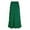 A-Green186, variant on Bibifish Womens Skirts Elegant Satin Midi Zipper Skirts Solid Color Trendy Flowy High Waist Flared A Line Long Skirts For Ladies