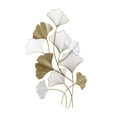 thumbnail image 6 of DecMode Elegant and Luxuriou Gold Glam Leaf Metal Wall Décor, 25"W x 40"H, 6 of 13