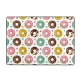 thumbnail image 7 of Rugs for Living Room - Colorful donuts A Washable Non Slip 80×58 Area Rugs Soft Rugs for Bedroom Fuzzy Plush Indoor Carpet for Dining Room, Home Office, Home Decor, 7 of 7