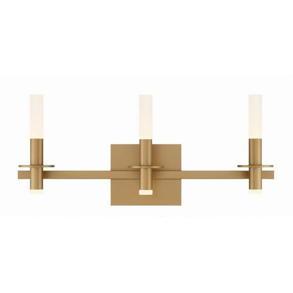 108W 6 Led Bath Vanity in Contemporary Style-10.75 inches Tall and 6 inches Wide-Gold Finish Bailey Street Home 79-Bel-4881844