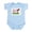 Sky Blue, variant on CafePress - Shorthorn Steer Infant Bodysuit - Baby Light Bodysuit, Size Newborn - 24 Months