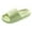 Green, variant on Women Slippers Multi-Color Soft Sole Non Slip Large Size Slippers For Home, Bathroom And Beach, Couple Style ,Us Size:9.5