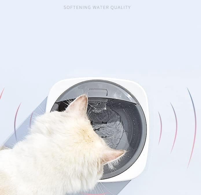 RKXQT Pet Smart Water Dispenser Electric Filter Dogs Cats Electric Water Dispenser,Ultra-Quiet Automatic Cat Drinking Fountains