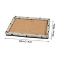 thumbnail image 2 of Ice Rattan Cooling Pet Bed - Self-Cooling Mat for Dogs & Cats - Summer Cooling Pad with Breathable Woven Design - Washable Cooling Mat for Puppies & Kittens, 2 of 5