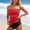 C, variant on HUAXUN Plus Size Tankini Swimwear Full Coverage Swimsuits Womens Swimsuit Cover Up Full Coverage Adjustable Straps 2 Piece Swimsuit Tummy Control Bathing Suit