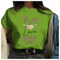 thumbnail image 2 of Débardeurs d'Été Grande Taille pour Femmes T-shirt à Col Rond pour Femmes Impression de la Saint-Patrick Décontracté à Manches Courtes T-shirt à Col en V T-shirt pour Femmes en Liquidation, 2 of 4
