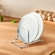 thumbnail image 5 of Soporte para tablas de cortar, estante para tablas de cortar de acero inoxidable, organizador para tablas de cortar para cocinas, soporte para tapas de ollas y sartenes de acero inoxidable, 5 of 5