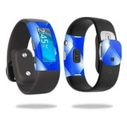 MightySkins MIBAND2-Blue Upholstery Skin for Microsoft Band 2 Cover Wrap Sticker - Blue Upholstery