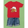 thumbnail image 3 of Unicorn Donut And Pumpkin T-Shirt Juniors -Image by Shutterstock,  Large, 3 of 4