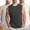 Dark Gray&Gray&White, variant on Mens Workout Tank Tops Sleeveless Tight Athletic Shirts Comfort Running Gym Active Wear Crewneck Undershirt, Red, L