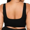 thumbnail image 3 of YITTY Nearly Naked Shaping Midi Bra, Black, 5X, 3 of 7