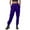 Purple, variant on Lixiuxyad High Waist Stretchy Pants Women's Casual Pants Loose Fit Mid Rise Elastic Waist Comfortable Pants For Everyday Wear Home Outdoor Activities Fall Winter Beige