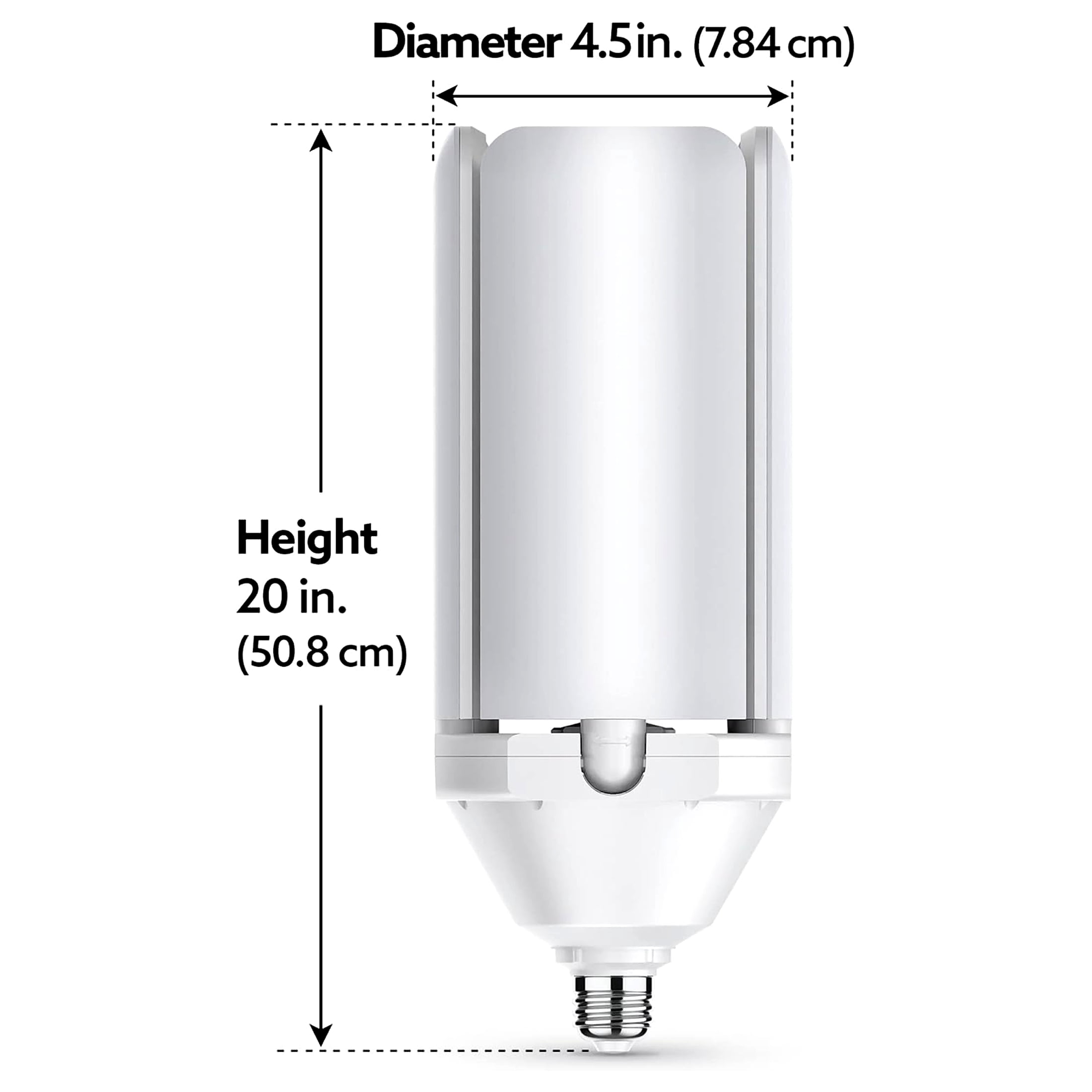 Feit Electric LED 120W (500 Watt Eq) Garage Light, Foldable Multi-Directional Daylight (5000K) E26