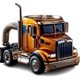 thumbnail image 1 of Handmade Semi-Truck Ceramic Coffee Mug, 11oz Semi-trailer Coffee Cup, Unique Gift for Coffee & Truck Lovers 2025, 1 of 5