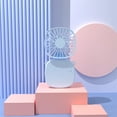 thumbnail image 5 of Tarmeek New Usb Handheld Fan 3 Wind Speeds Vertical Blowing Portable Fan USB Mini Desktop Rechargeable Brushless Folding Easy Storage Small Fan, 5 of 8