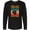 AB-Black, variant on Inktastic Drummer Funny Retro Plans With My Drums Long Sleeve T-Shirt