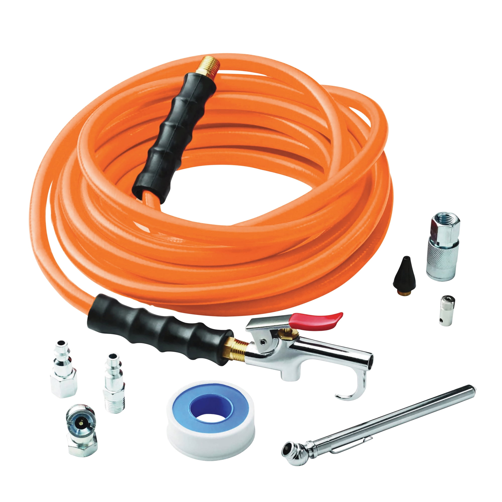 Ironton PVC Air Hose Kit, 3/8in. x 25ft., 300 PSI