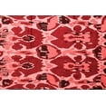 thumbnail image 1 of Ahgly Company Indoor Rectangle Abstract Red Modern Area Rugs, 6' x 9', 1 of 4