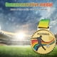 thumbnail image 4 of Medallas de juego de fútbol Medalla conmemorativa del premio al ganador del deporte de fútbol (dorado), 4 of 6