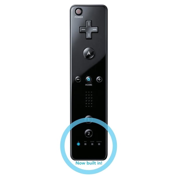 Wii Remote con Motion Plus! Negro (Tercera Parte)