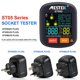 thumbnail image 3 of 30-250V Portable Digital Socket Tester Detector RCD Voltage Tester Ground Polarity Phase Check Tool with Color Display, 3 of 5