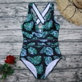 thumbnail image 3 of sovlvnd Summer Clearance Women's New Fashionable Over Size Splicing Swimsuit Sexy Casual Loose Bikini Summer Beach Piece Swimsuit, 3 of 8