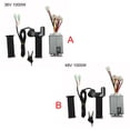 thumbnail image 4 of Soidarity Controlador cepillado de bicicleta eléctrica DC 1000W empuñaduras de giro del acelerador pantalla de alimentación conector de Bicicletas eléctricas 48V, 4 of 6