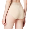 thumbnail image 3 of Wacoal Women's Subtle Beauty Hi Cut Brief Panty, Sand, Small, 3 of 3