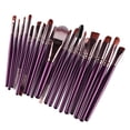 thumbnail image 5 of Pinceles de maquillaje profesional shamjiam 20x pinceles cosméticos morado, 5 of 5