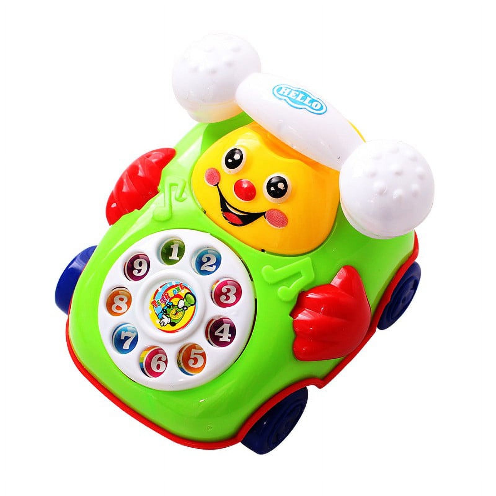 CieKen Educational Toys Cartoon Smile Telephone Car Developmental Kids