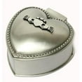 thumbnail image 3 of Mullingar Pewter Irish Gift for Women Jewelry Box Claddagh Heart Design 2 1/4 Inches by 1 1/4 Inches Made in Ireland, 3 of 3
