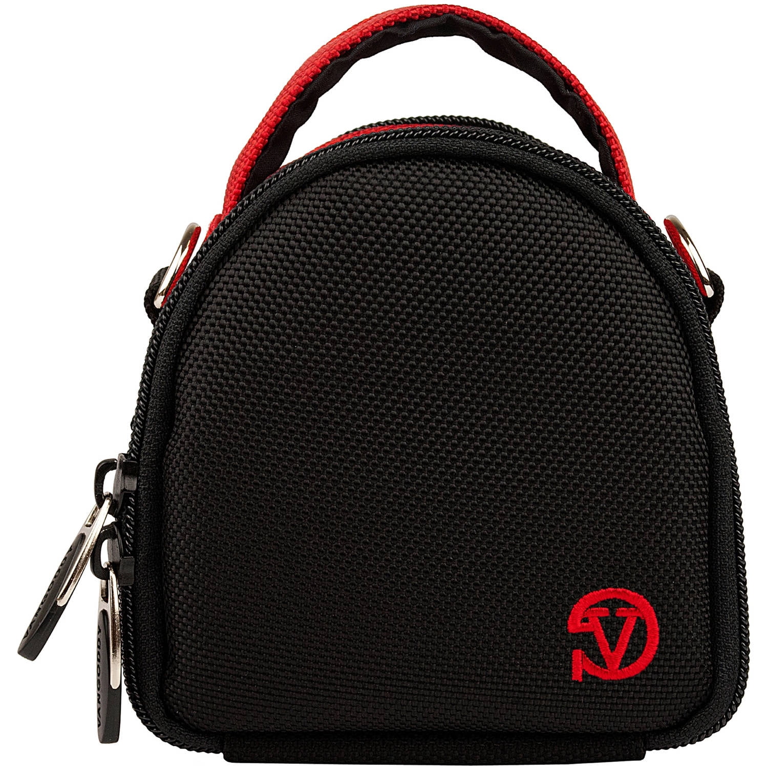 VANGODDY Mini Laurel Travel Camera Protector Case Shoulder Bag fits Compact Digital Cameras [Canon, Nikon, Samsung, Sony, Olympus, etc.] up to 4in x 3in