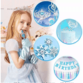 thumbnail image 5 of Globo Congelado Cumpleaños Decoraciones Niña, Azul, 5 of 5
