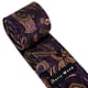 thumbnail image 5 of Set de corbatas Barry.Wang de seda con cachemir, 150 cm x 8,5 cm, 5 of 5