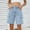 Light Blue, variant on Xihbxyly Gym Shorts Women Summer Solid Color High Waist Shorts with Pockets Leisure Loose Fit Comfortable Summer Shorts