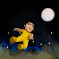thumbnail image 4 of Bleacher Creatures Bruce Lee Infinite Optimism 10" Plush Figure, 4 of 6