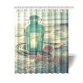 thumbnail image 1 of BOSDECO Cross Processed Lantern On The Beach Bathroom Waterproof Fabric Shower Curtain 60x72 inches, 1 of 2