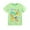 Green, variant on Bovxnpu Summer Girls Top, Toddler Boys T Shirt, Summer Girls' Short Sleeved T-shirt Printed Round Neck Girls' Top Children's Sports Shirt 2-3 Years