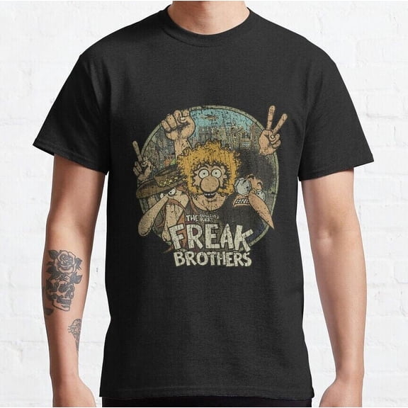 The Fabulous Furry Freak Brothers 1968 Classic T-Shirt S-5XL